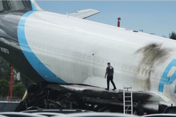 “¡El avión está en llamas!”: Primeros segundos tras accidente de un Boeing en Miami