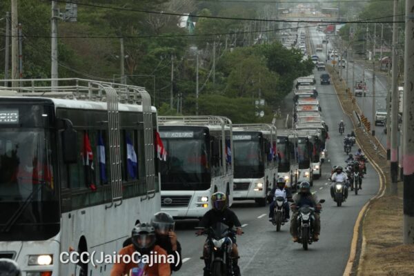 167 buses nuevos Yutong reforzarán el transporte intermunicipal en Nicaragua