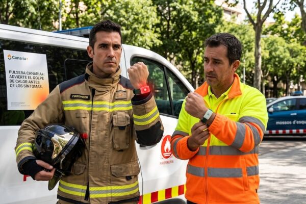 Una pulsera japonesa detecta el riesgo de golpe de calor antes de que aparezcan los síntomas