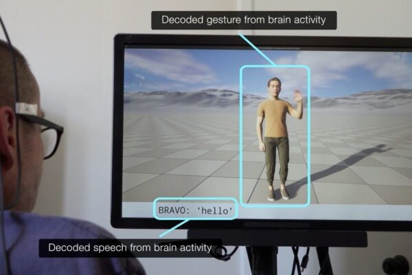 Revolucionario implante cerebral permite a personas con parálisis comunicar gestos mediante un avatar