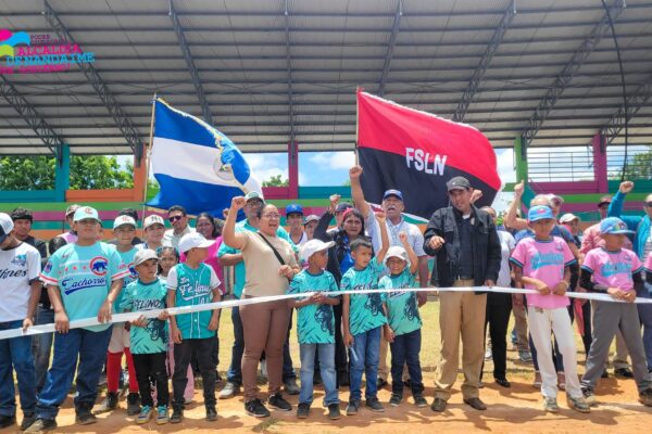 Inauguran remodelación de la cuarta etapa del Estadio Bayardo Morales en Nandaime