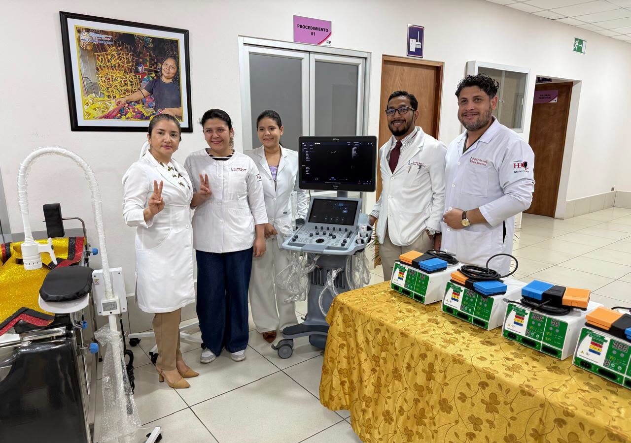Refuerzan atención ginecológica en Nicaragua con la entrega de nuevos equipos a unidades de salud