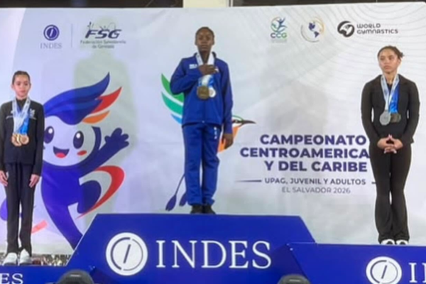 Gimnasta nicaragüense Zara Gibson se corona campeona centroamericana y del Caribe