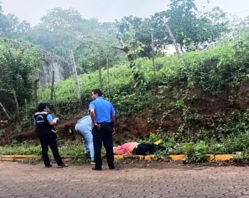 Policía investiga la muerte de un desconocido en Masaya