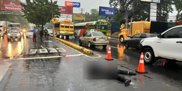 Ciclista perece en accidente vial en Managua