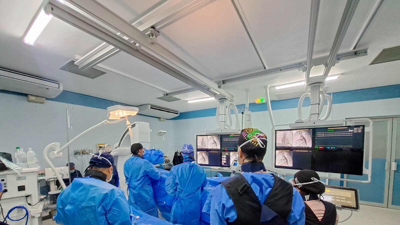 Avanza con éxito jornada de cateterismo cardíaco gratuito en el Hospital La Mascota