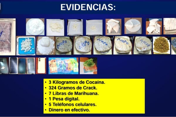 Policía Nacional captura a 93 sujetos, ocupa droga y armas en operativo semanal