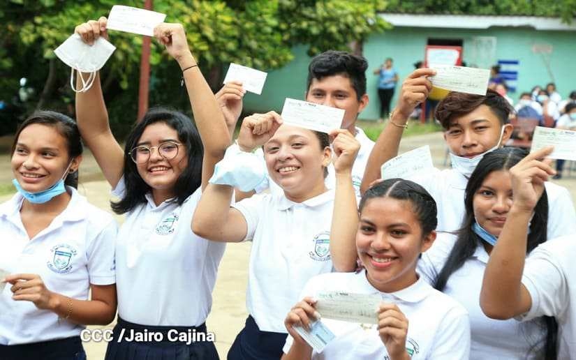 Bono Presidencial a Bachilleres en Nicaragua aumenta a C$ 4,000