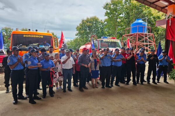 Inauguran estación de bomberos 243 en Teotecacinte