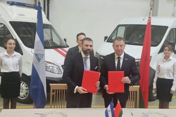 Nicaragua asegura suministro de 247 ambulancias procedentes de Belarús