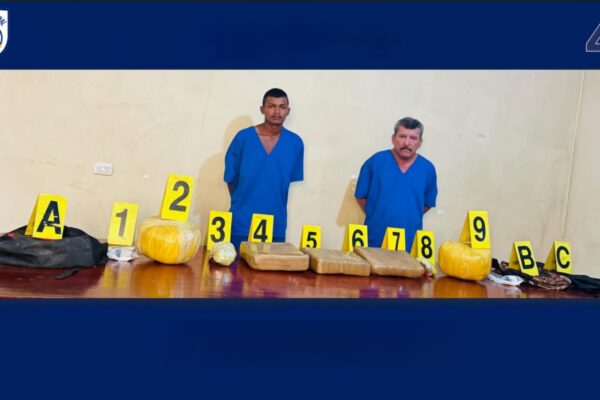 Policía incauta 25 libras de marihuana en El Rama y detiene a tres personas
