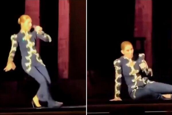 Céline Dion sufre dos percances en pleno concierto en París