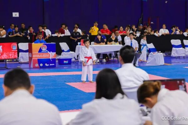 Managua albergó a más de 350 atletas en el Campeonato Internacional Abierto de Karate