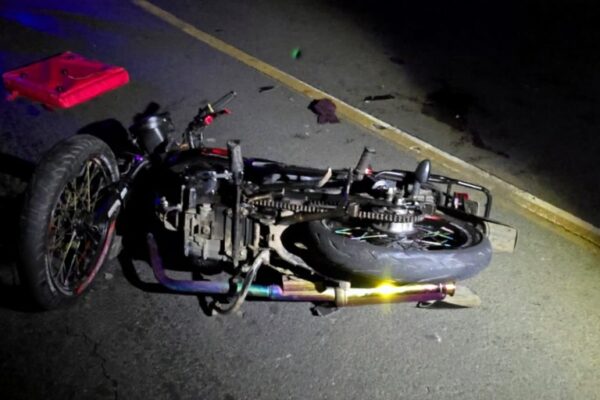 Choque de motocicletas deja un fallecido en Managua