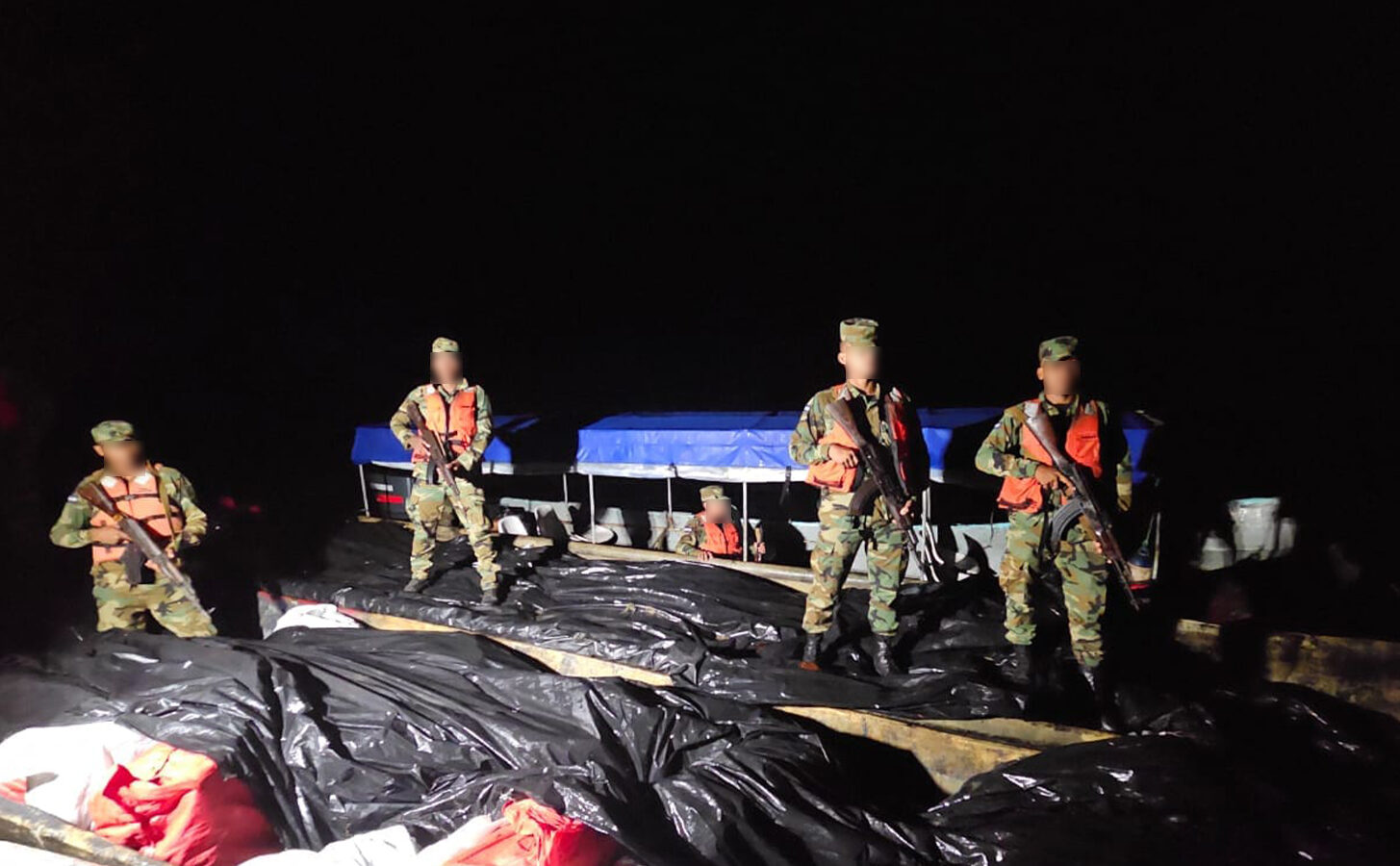 Ejército de Nicaragua incauta ganado ilegal y cargamento de calzado en la frontera sur