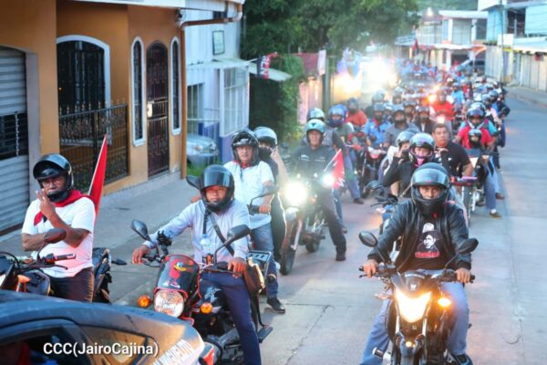 Militancia sandinista rinde homenaje a los héroes de San Carlos