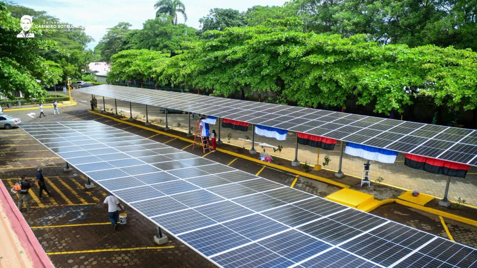 UNCSM inaugura sistema fotovoltaico para reducir costos energéticos