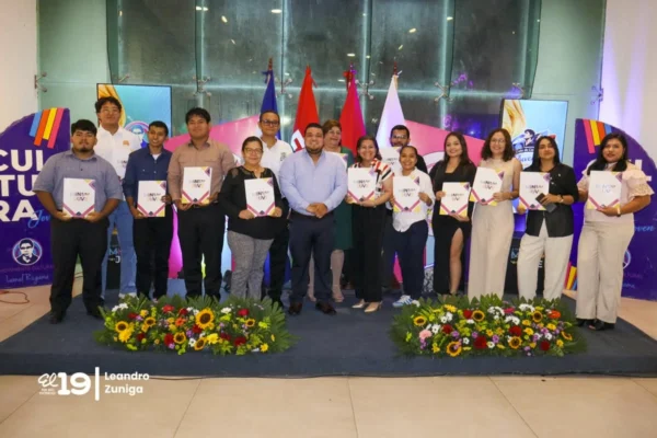 Minjuve reconoce el talento artístico de jóvenes nicaragüenses