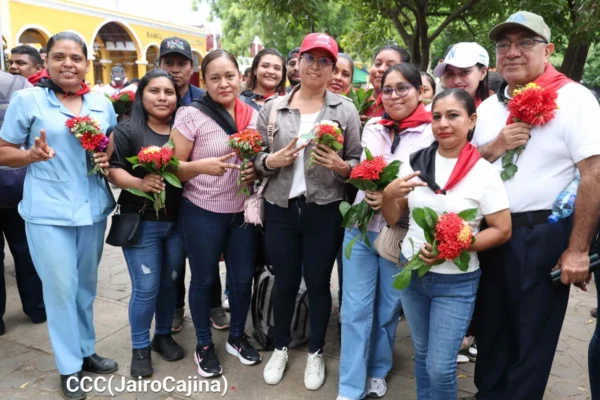 Militancia sandinista conmemora el 49 aniversario del Asalto al Cuartel de Masaya