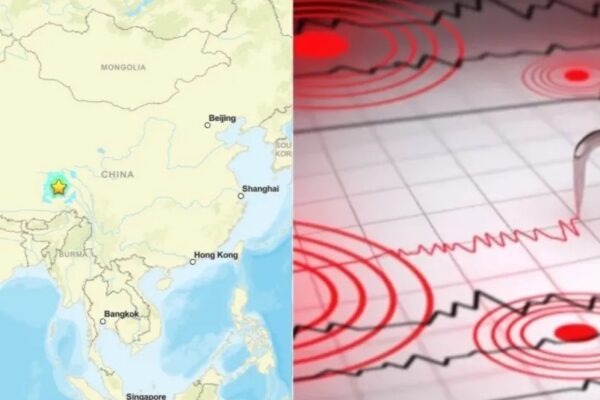 Fuerte terremoto de magnitud 7,0 sacude zona de alta montaña en el Tíbet, en China