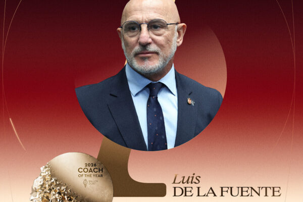 Luis de la Fuente es elegido mejor entrenador del mundo en el Balón de Oro 2026