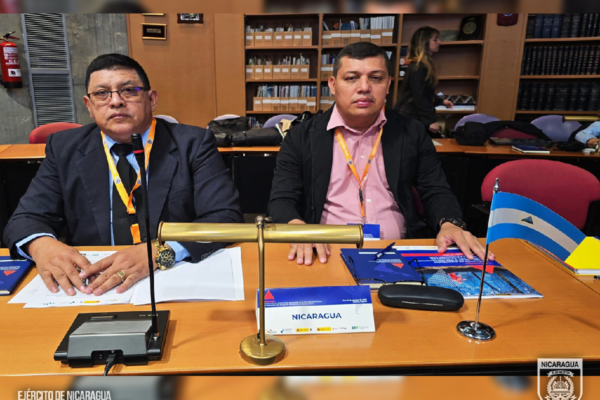 Ejército de Nicaragua participa en la creación de la Red Iberoamericana de Protección Civil